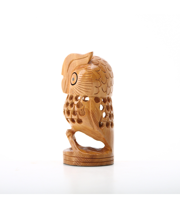 Houten uil 10cm