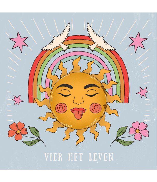 Vierkante Eco postkaart FC25054 (20 stuks)