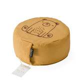 Kids meditatiekussen - Dark Yellow Bear