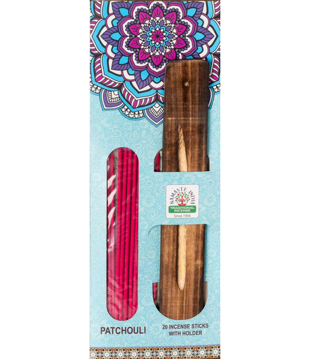 Patchouli Traditional Masala wierook gifset