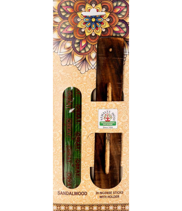 Sandalwood Traditional Masala wierook gifset