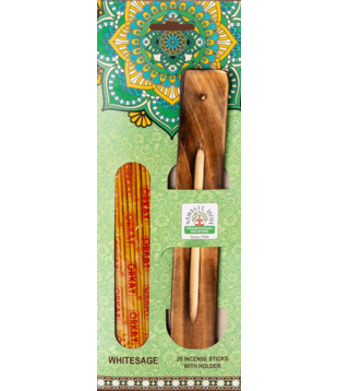White Sage Traditional Masala wierook giftset