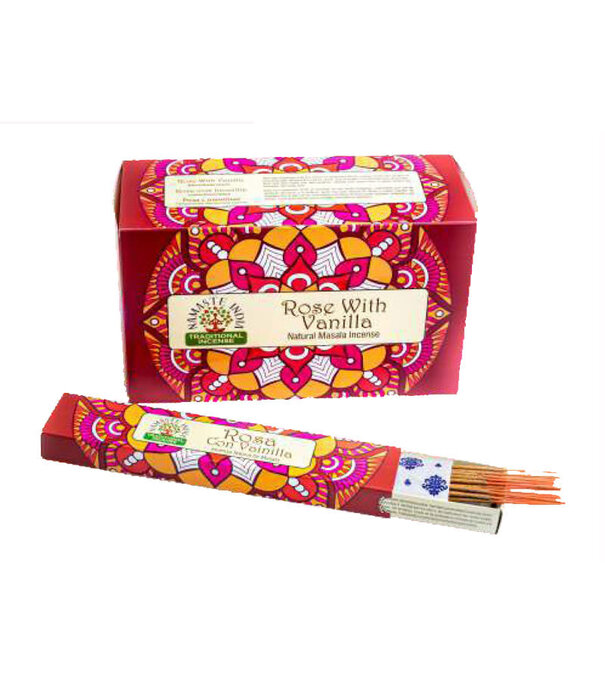 Namaste Rose Vanilla Traditional Masala wierook