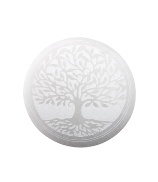 Seleniet oplaad schijf levensboom 10cm