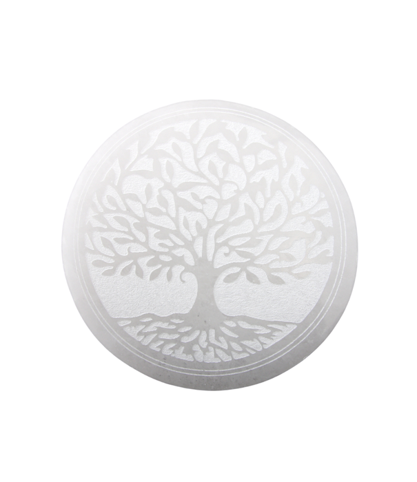 Seleniet oplaad schijf levensboom 10cm