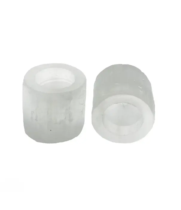 Sfeerlicht seleniet theelicht 6cm