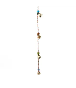 Belkoord Clawbell met glaskralen 17mm (5 stuks)