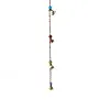 Belkoord Clawbell met glaskralen 17mm (5 stuks)