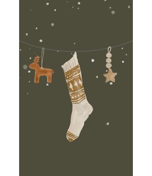 Geschenkkaart Eco Kerst CH26035 (10 stuks)