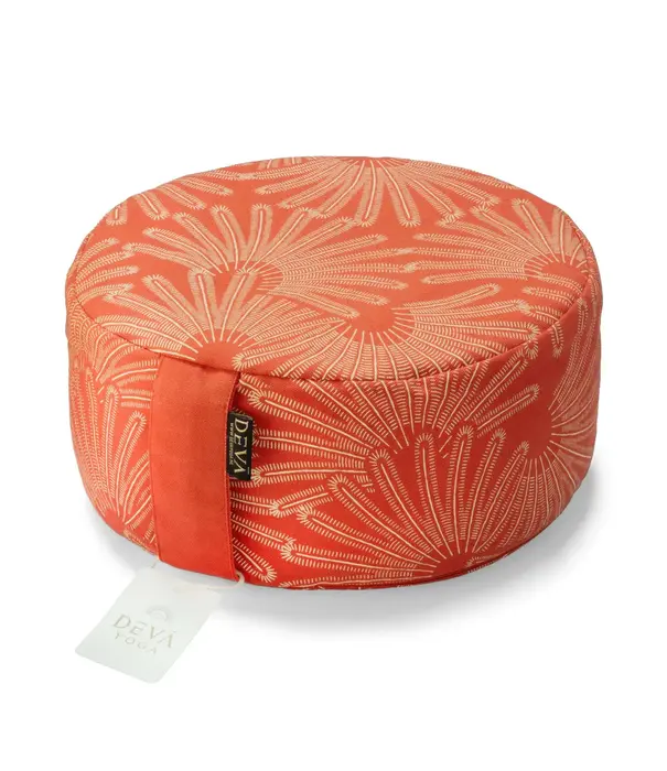 Deva Yoga Meditatiekussen bio katoen - African Red