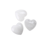 Bergkristal hartje 30mm (5 stuks)