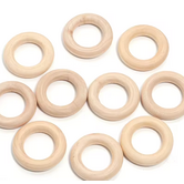 Houten ring 30mm (M) - 20 stuks