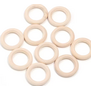 Houten ring 40mm - 20 stuks