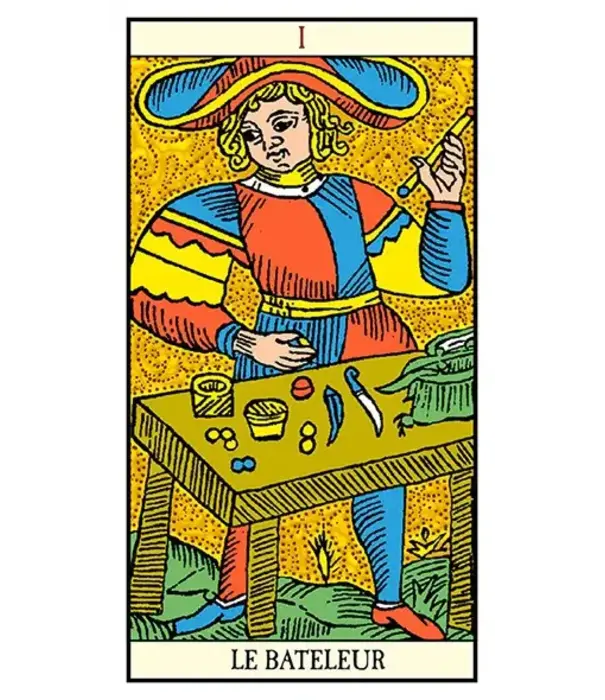Golden Marseille Tarot (gold foil)