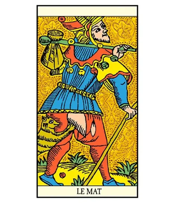 Golden Marseille Tarot (gold foil)