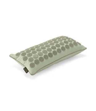 Spijkermat kussen - Light Green Mandala