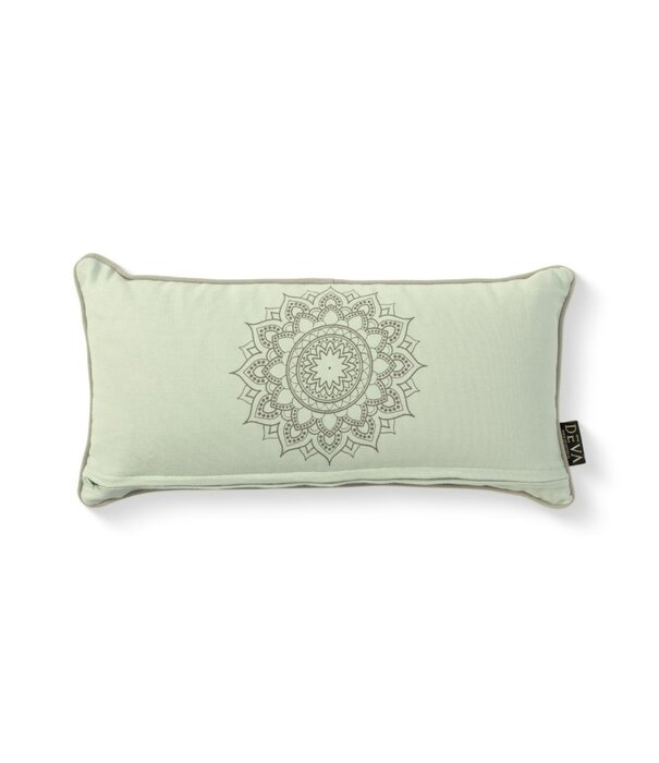 Spijkermat kussen - Light Green Mandala