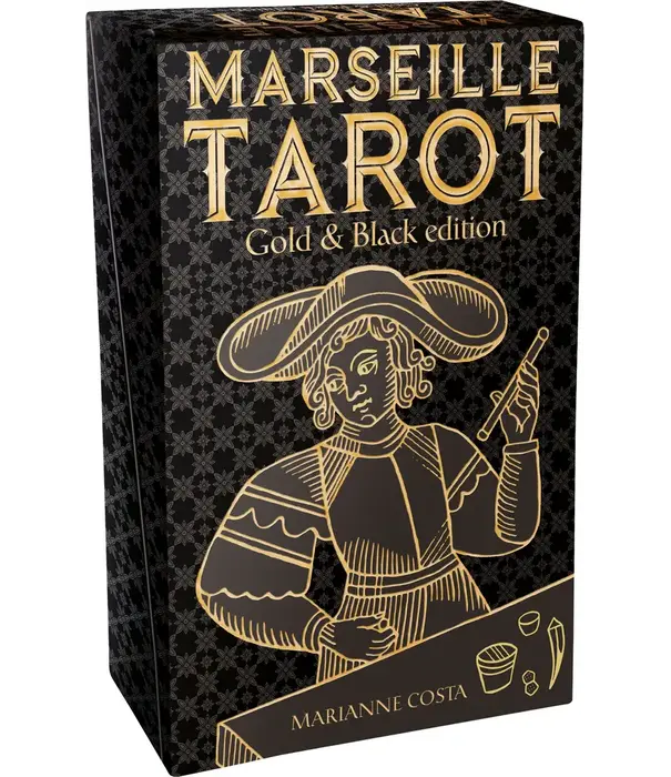 Marseille Tarot Gold & Black Edition