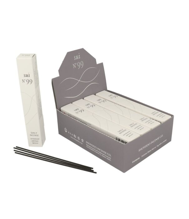 Shoyeido Daily Incense Sui No.99 – Sandalwood, Patchouli & Benzoin