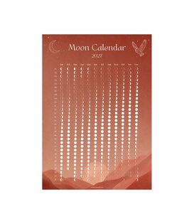 Maankalender 2027 A4 formaat (10 stuks)