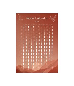 Maankalender 2027 A4 formaat (10 stuks)