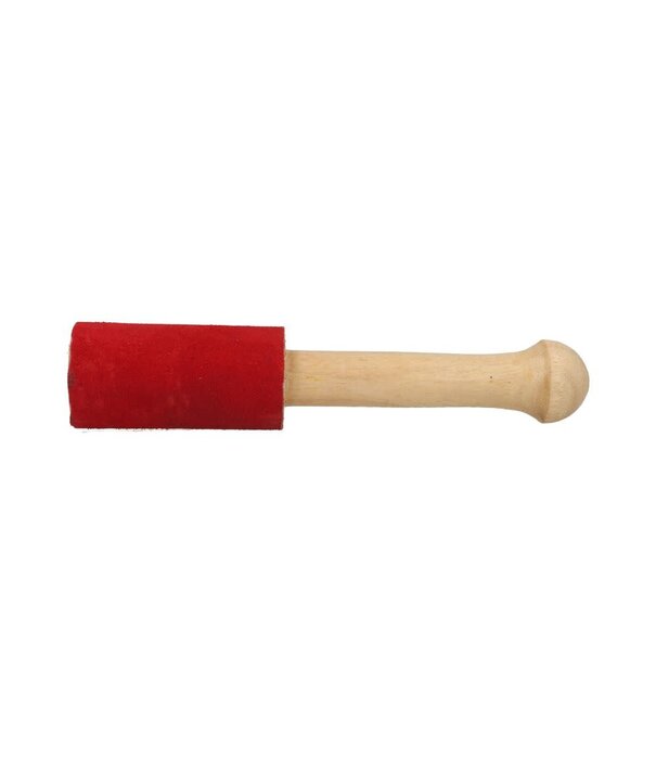 Klankschaal klopper hout medium Plus