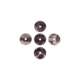 Amethist Donut  Hanger  3cm (5 stuks)