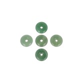 Aventurijn Donut  Hanger  3cm (5 stuks)