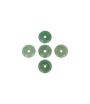 Aventurijn Donut  Hanger  3cm (5 stuks)