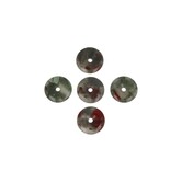 Bloodstone Donut  Hanger  3cm (5 stuks)
