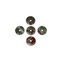 Bloodstone Donut  Hanger  3cm (5 stuks)