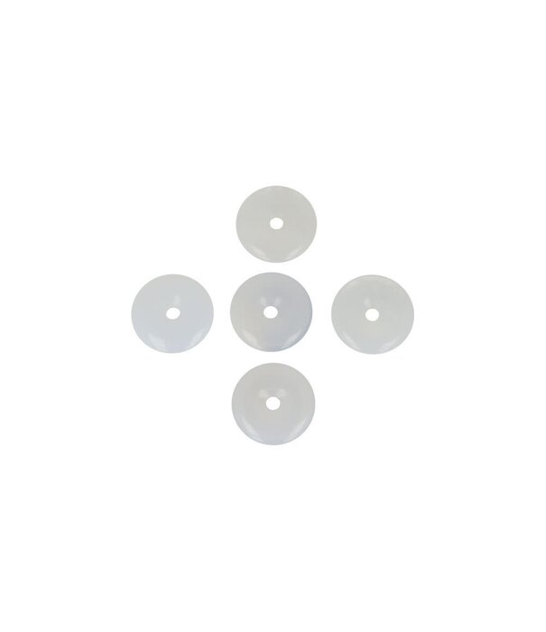 Chalcedoon Donut  Hanger  3cm (5 stuks)