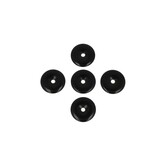 Obsidiaan Donut  Hanger  3cm (5 stuks)