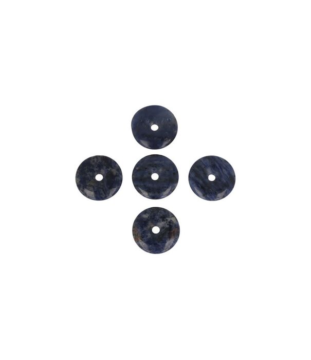 Sodaliet Donut  Hanger  3cm (5 stuks)