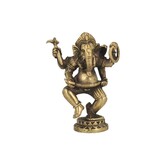 Ganesha dansend met ring 6cm