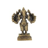 Ganesha staand met 16 armen 6,5cm