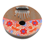 Kalimba Aboriginal Bloemen van Kokosnoot
