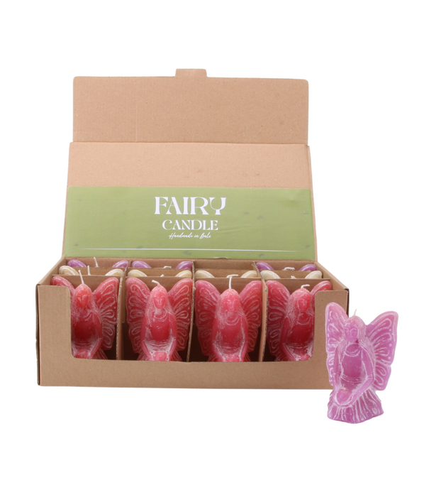 Kaars Fairy Jasmijn ( Display12 stuks )