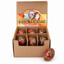 Houten Maracas Eivorm small ( Display12 stuks )