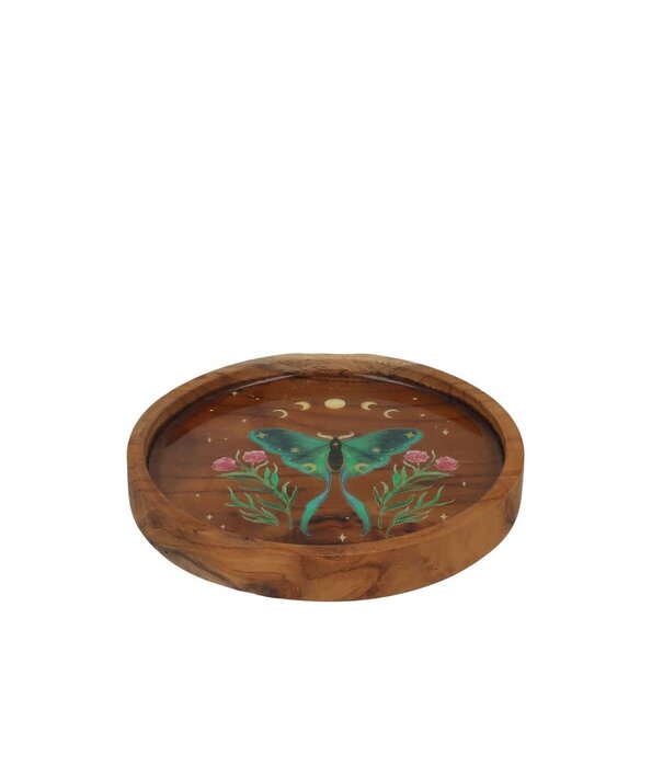 Houten Schaaltje Nachtvlinder
