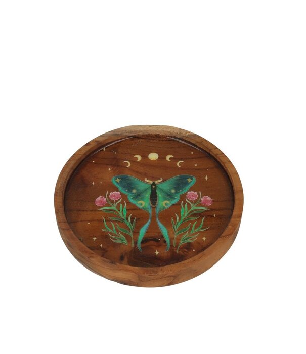 Houten Schaaltje Nachtvlinder