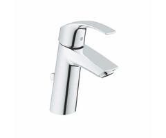 Grohe Eurosmart ES wastafelmengkraan M-size met waste chroom
