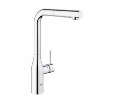Grohe Essence New keukenmengkraan met uittrekbare handdouche chroom