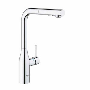 Grohe Essence New keukenmengkraan met uittrekbare handdouche chroom