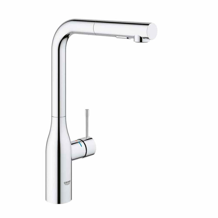 Grohe Essence New keukenmengkraan met uittrekbare handdouche chroom