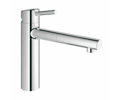 Grohe Concetto keukenmengkraan met uittrekbare uitloop chroom