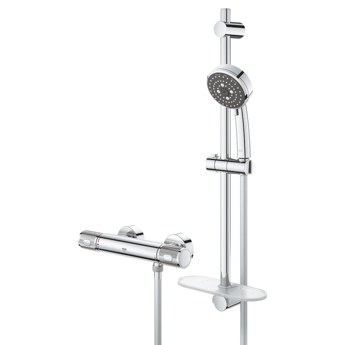 Grohe QuickFix Precision Feel met glijstangset chroom