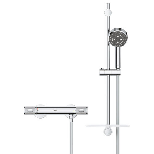 Grohe QuickFix Precision Feel met glijstangset chroom