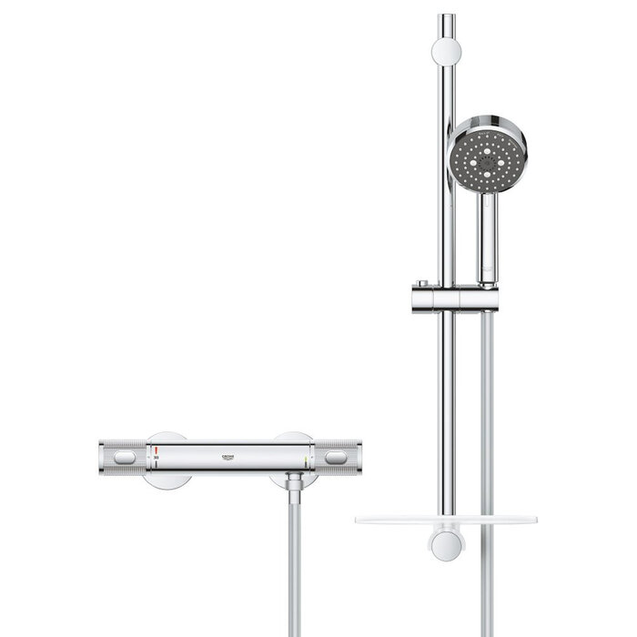Grohe QuickFix Precision Feel met glijstangset chroom