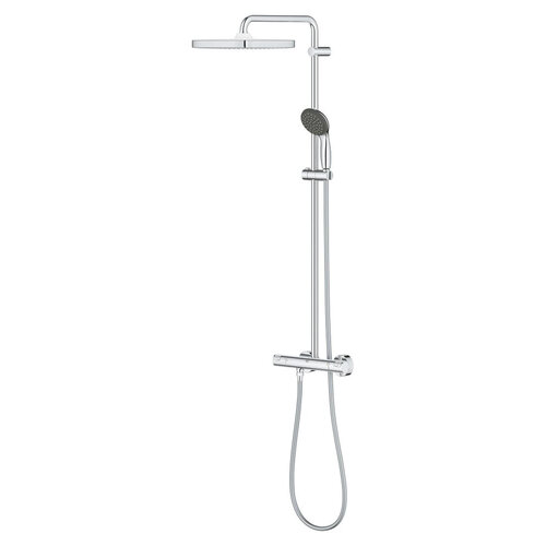 GROHE Vitalio Start doucheysteem met hoofddouche chroom GROHE Vitalio Start doucheysteem met hoofddouche chroom